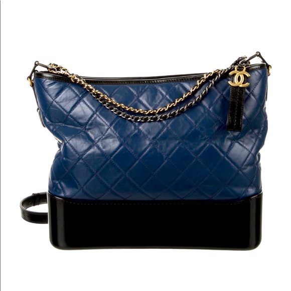 CHANEL Handbags - SOLD! 🥳 Chanel Gabrielle Cross body/shoulder bag Navy blue and black base